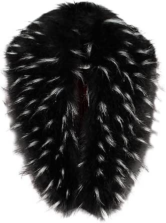 Faux Col écharpe En Peluche Pour Femme – Cache-cou Chaud Hiver, Doublure Matelassée, Style Tendance