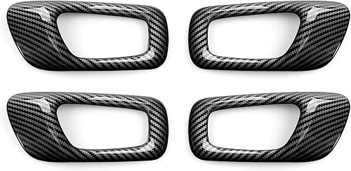 Miniatura 242 de Car Central Armrest Box Cover Decals for 2022 2023 2024 2025 Honda Civic 11th Gen Accessories ABS Carbon Fiber Interior Stickers