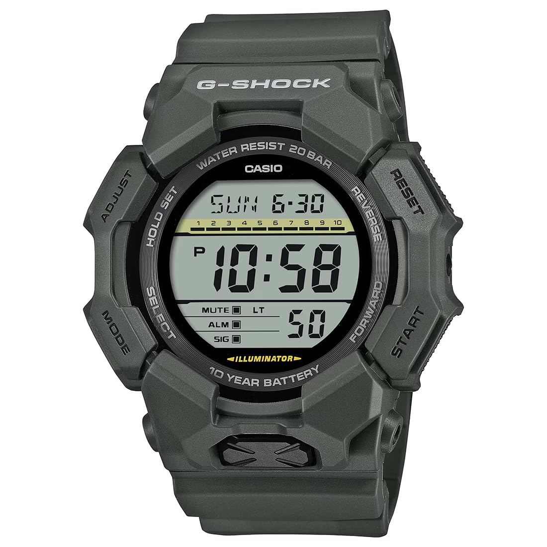 CasioG-Shock GD-010-3DR Digital Black Dial Men (G1605)