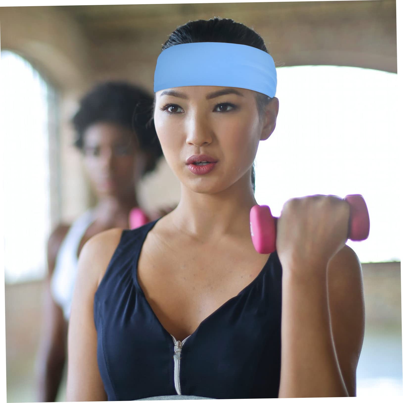 VALICLUD Sport Stirnband Atmungsaktives Sport-Stirnband Stirnbänder Für Übungen Sportliches Breites Stirnband Elastische Sport-stirnbänder Yoga-Stirnband Polyester