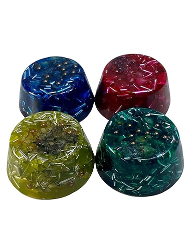 Micro Pearl Small Tower Busters Crystal Orgone Generator Energy Accumulator Handmade GIFTING TOOL!! Made using Advance Harmonics Orgonite Beautiful