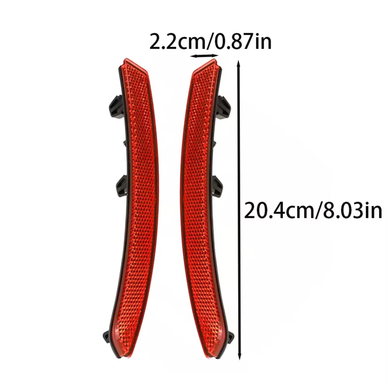 Catadiottro Posteriore Compatibile Con BMW Per Tourer F45 F46 2013-2019 Paraurti Posteriore Auto Riflettore Lampada Arresto Indicatori Direzione Spia Kit Parti 63147850601