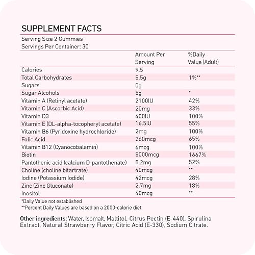 Miniatura 5 de Fibras capilares (marrón oscuro) + gomitas de biotina: Boldify Conceal & Glow Bundle: indetectable y natural para hombres y mujeres, veganas y sin