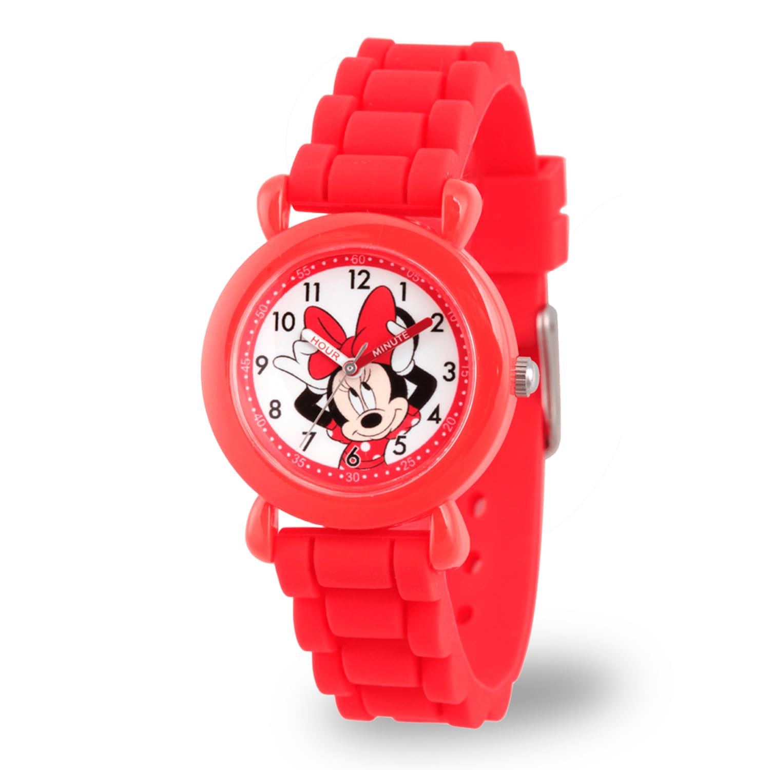 Disney Reloj WDS000138 analógico de cuarzo con correa de silicona infantil 6