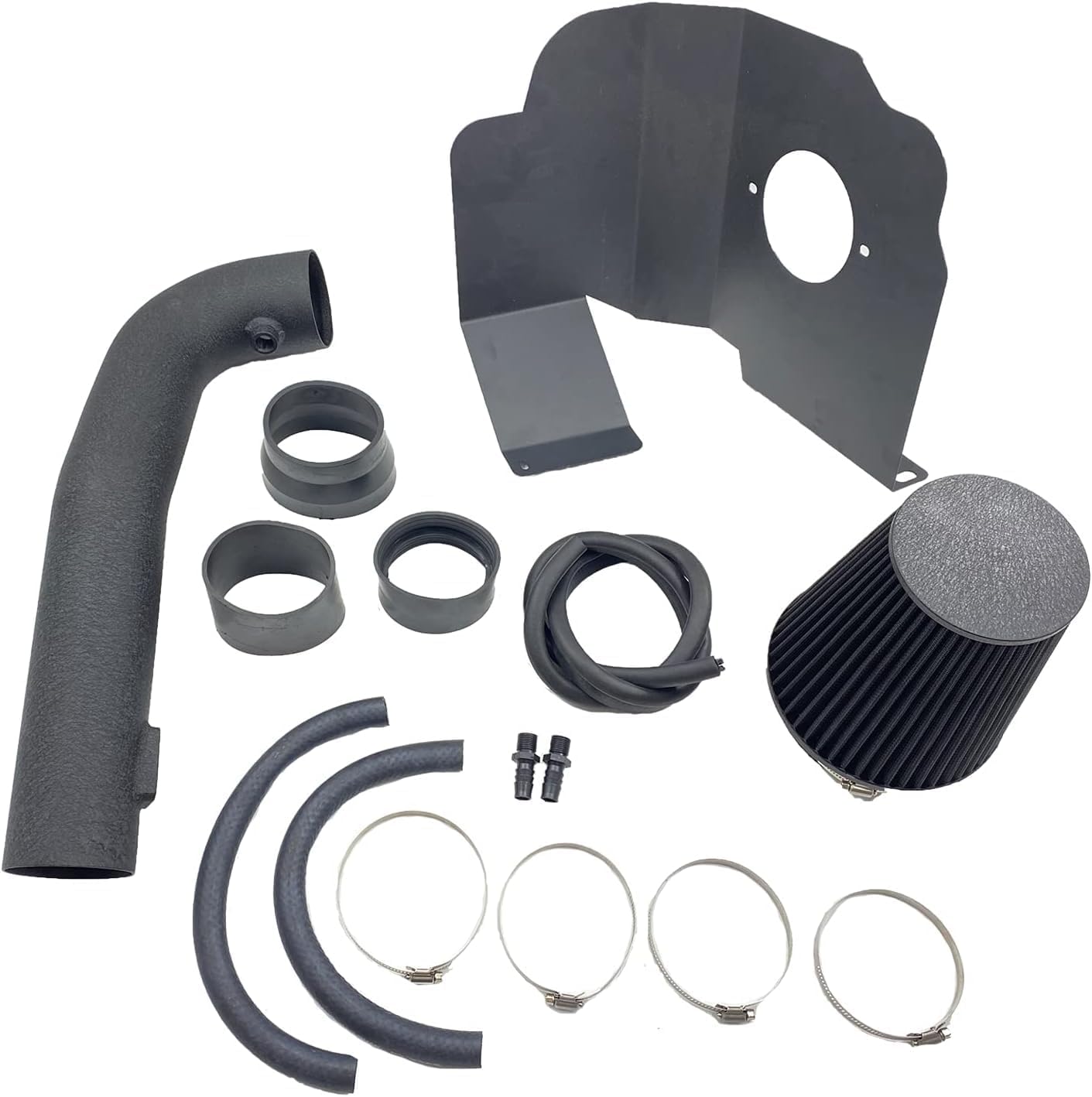 Cold Air Intake Kit High Performance Fits for 2014-2020 Chevy GMC Cadillac Silverado 1500 Suburban Tahoe Sierra 1500 Yukon Yukon Denali Escalade 5.3L/6.2L V8 (Black&Black)