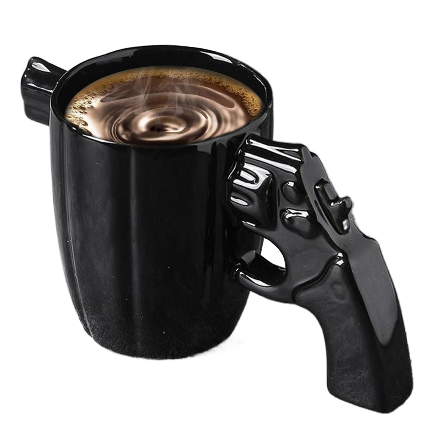 Tasse café en céramique revolver : finis les mugs tristes, dynamisez votre déco