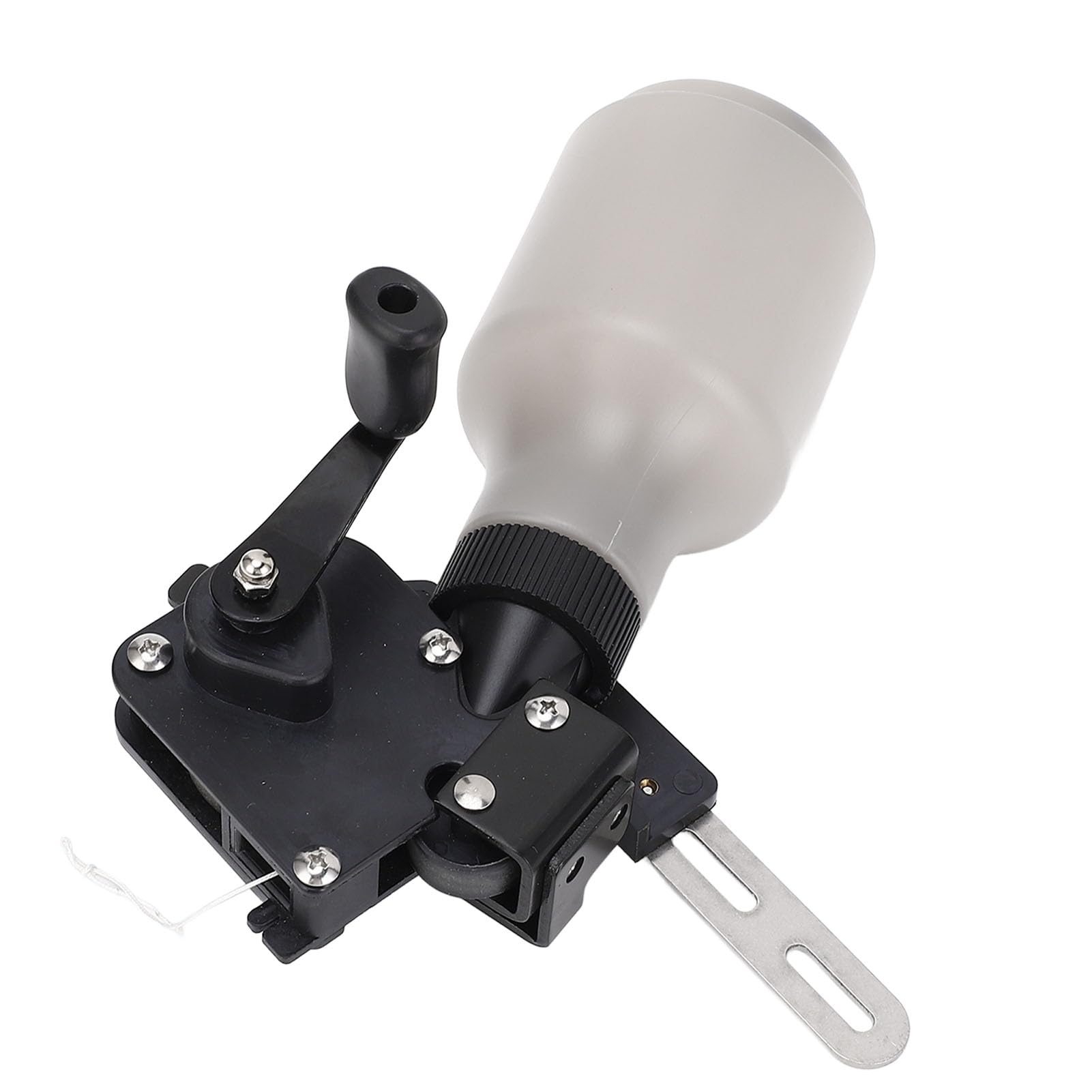 Mulinello da Pesca con L' con Bottiglia Design Durevole Ed Efficiente per la Pesca e la Caccia Materiale ABS Compatto e Leggero