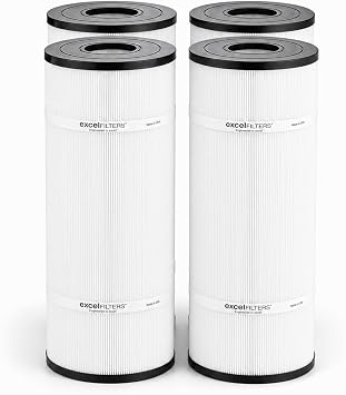 Excel Replacement Pool Filters for Pentair Clean & Clear Plus 520 / Waterway Crystal Water 525 Cartridges | XLS-706 4PACK Filters
