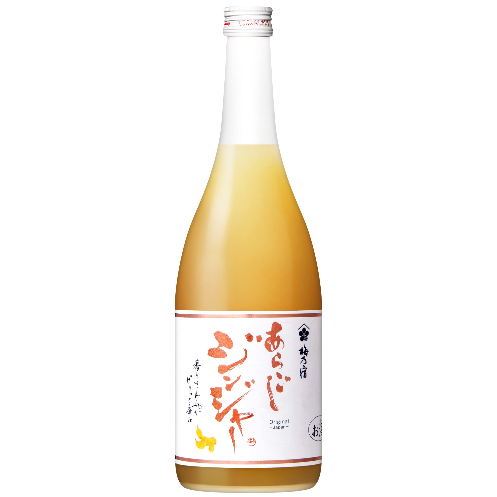 【創業130年の味】梅乃宿 あらごしジンジャー 720ml 果実酒 辛口 大人の…