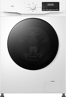 TCL ドラム式洗濯機 奥行48㎝ 幅60㎝ 超薄型 節水型 洗濯6㎏ 左開き スチームウォシュ 消臭 シワ伸ばし 節水型 最短15分洗濯 部屋干しモード 時短モード お湯洗いモード 新生活 一人暮らし 省スペース コンパクト 超薄型 ホワイト CWD60AW