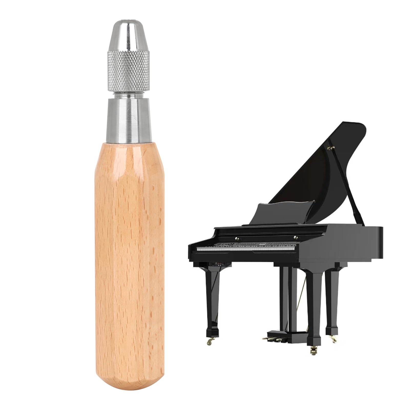 Leva di accordatura per pianoforte, chiave per strumenti musicali, accordatore, chiave a martello, leva