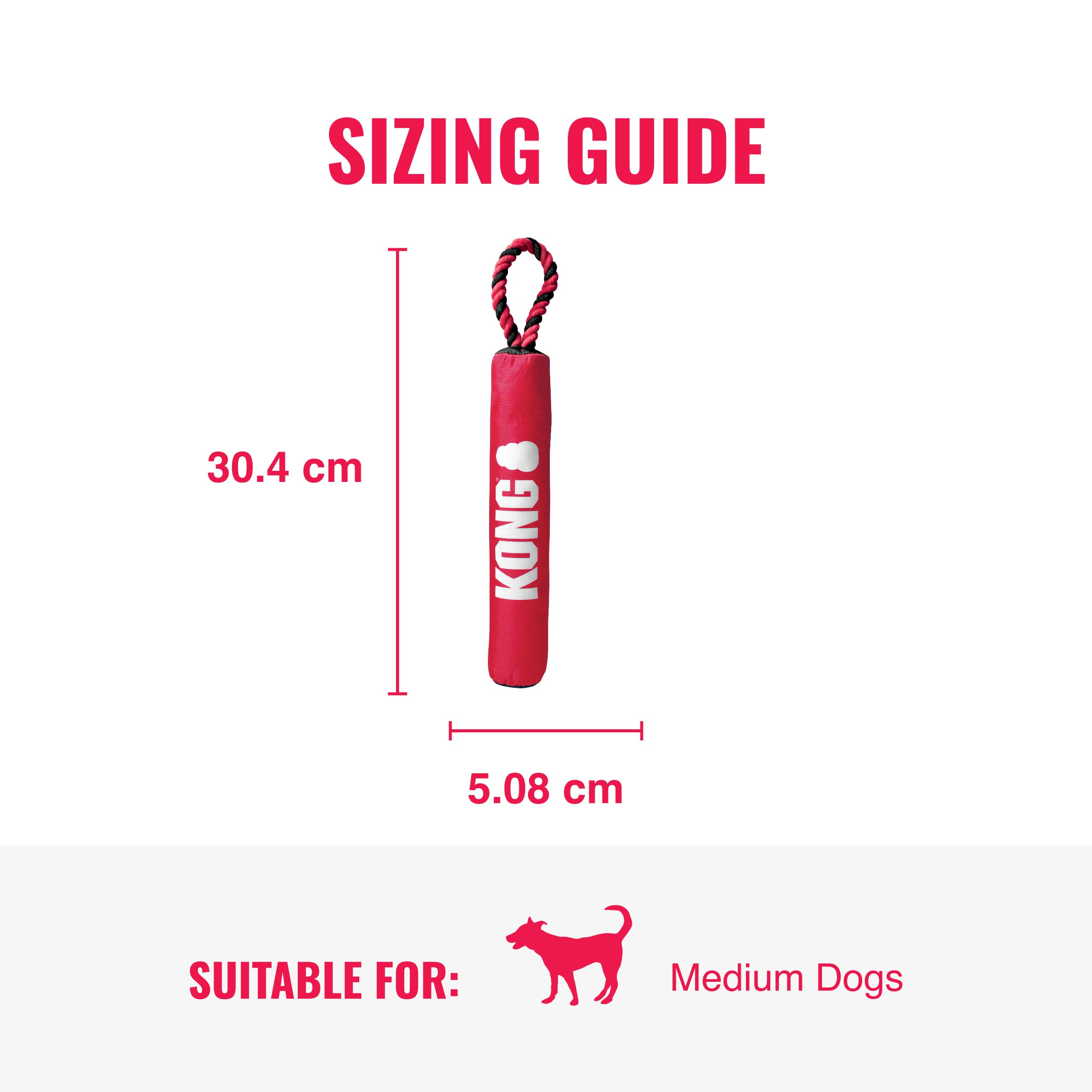 Kong signature crunch rope double puppy - Wankas winkeltje