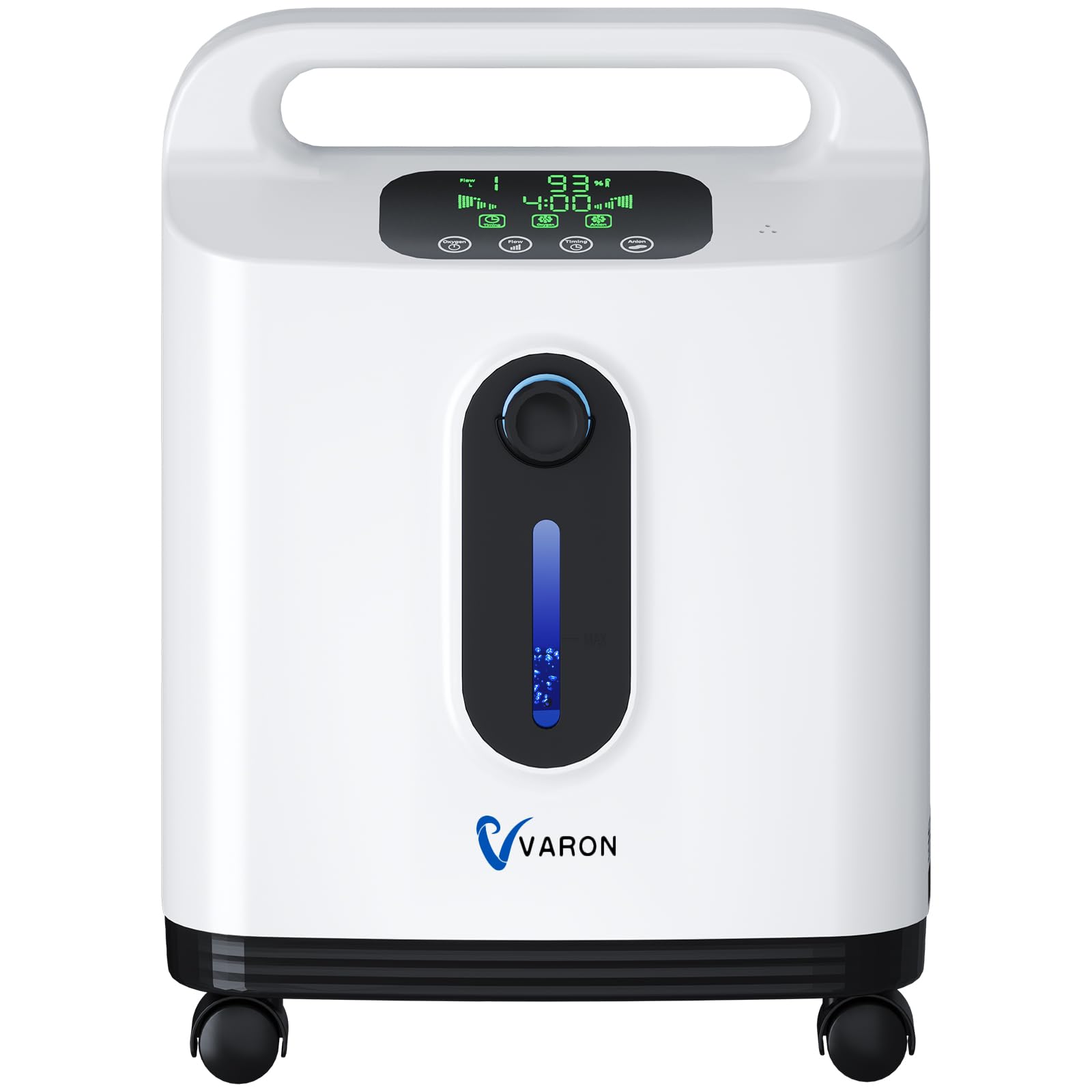 Concentratore di ossigeno per la casa, 93%, 1-8 l/m, concentratore di ossigeno regolabile, portatile, intelligente con telecomando, controllo intelligente