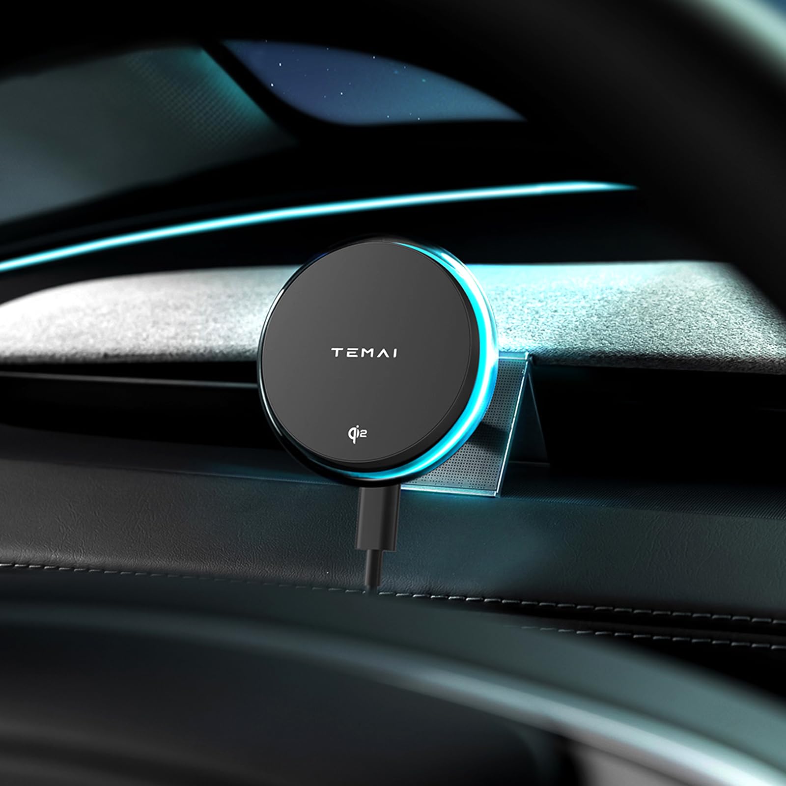 Amazon.co.jp: Tlyard Model 3 & Y 高速ワイヤレス充電磁気15W、Tesla 