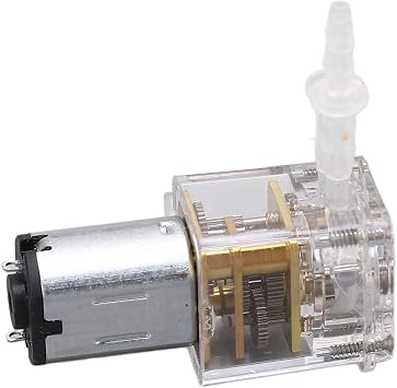 Micro Peristaltic Pump, Transparent Shell Compact Peristaltic Metering Pump 1.5 Ml/min (G15-6V)