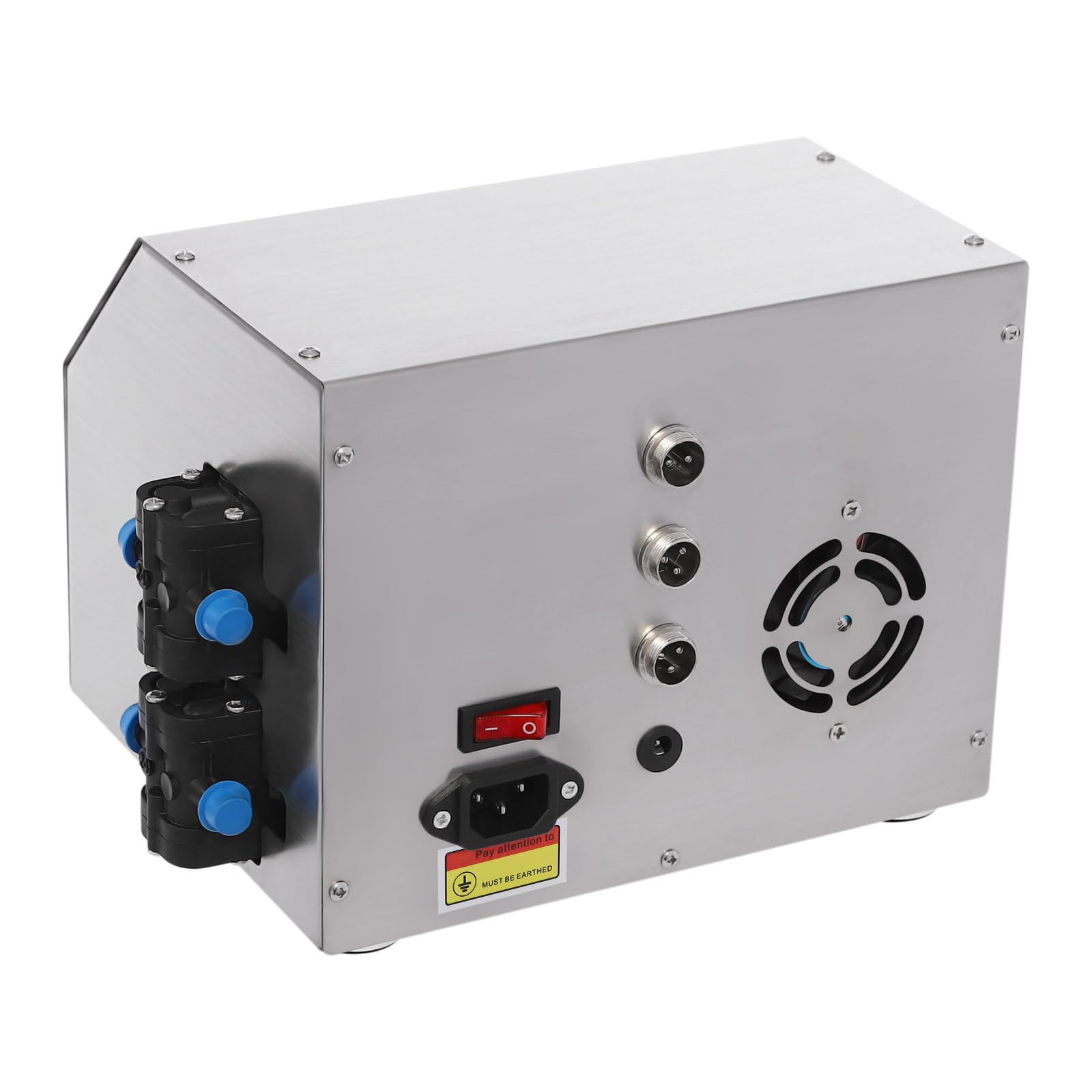 Riempitrice liquida da 150 W, 1-4 ugelli, volume di riempimento regolabile, 10-500 ml, riempitrice automatica di bottiglie con trasportatore per cinture
