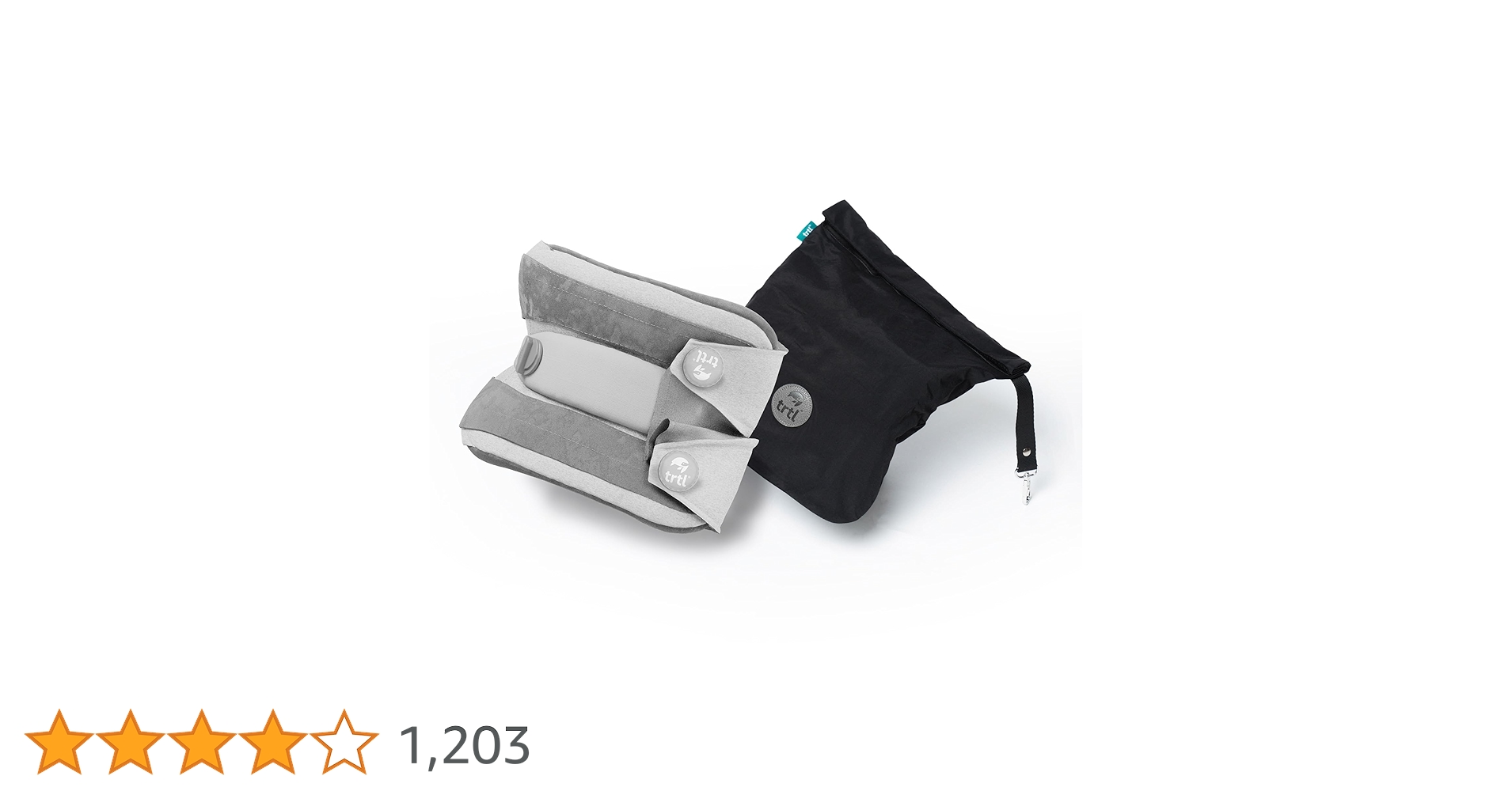 Amazon｜trtl ピロー プラス - 旅行用飛行機ネックピロー - 頭と