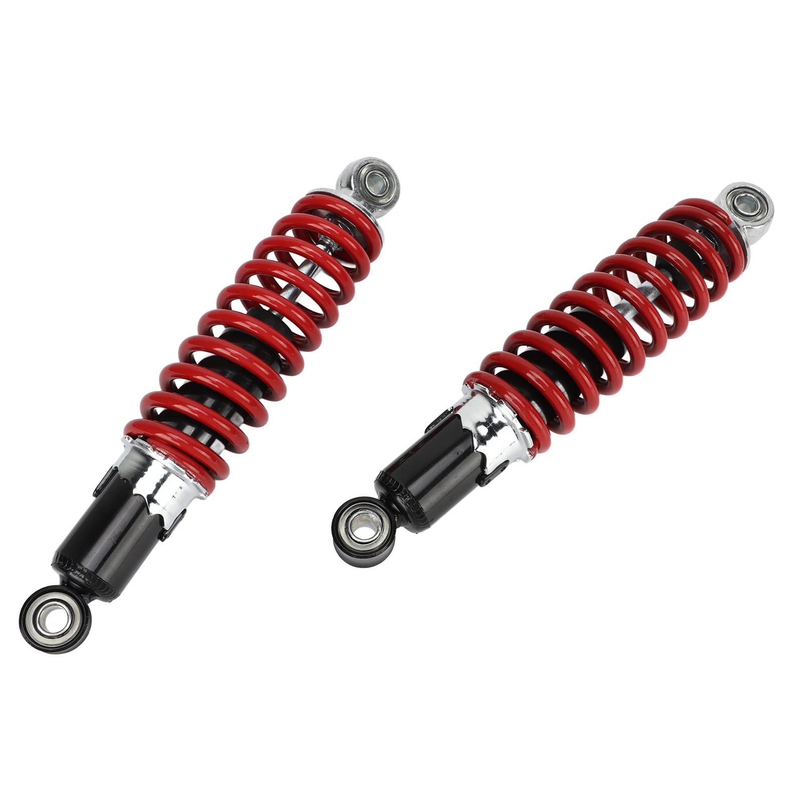 Amortyzator Motocyklowy 250 Mm Trwały Amortyzator Zawieszenia do Gokarta ATV Dirt Bike o Pojemności 50 Cm3–125 Cm3, 2 szt. Zapewniające płynniejszą jazdę i Bezpieczniejsze Prowadzenie,