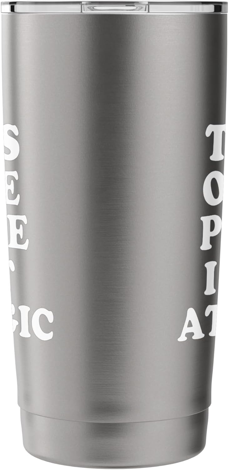 Tears Of The People I Beat At Magic Stainless Steel Insulated Tumbler - Image 4