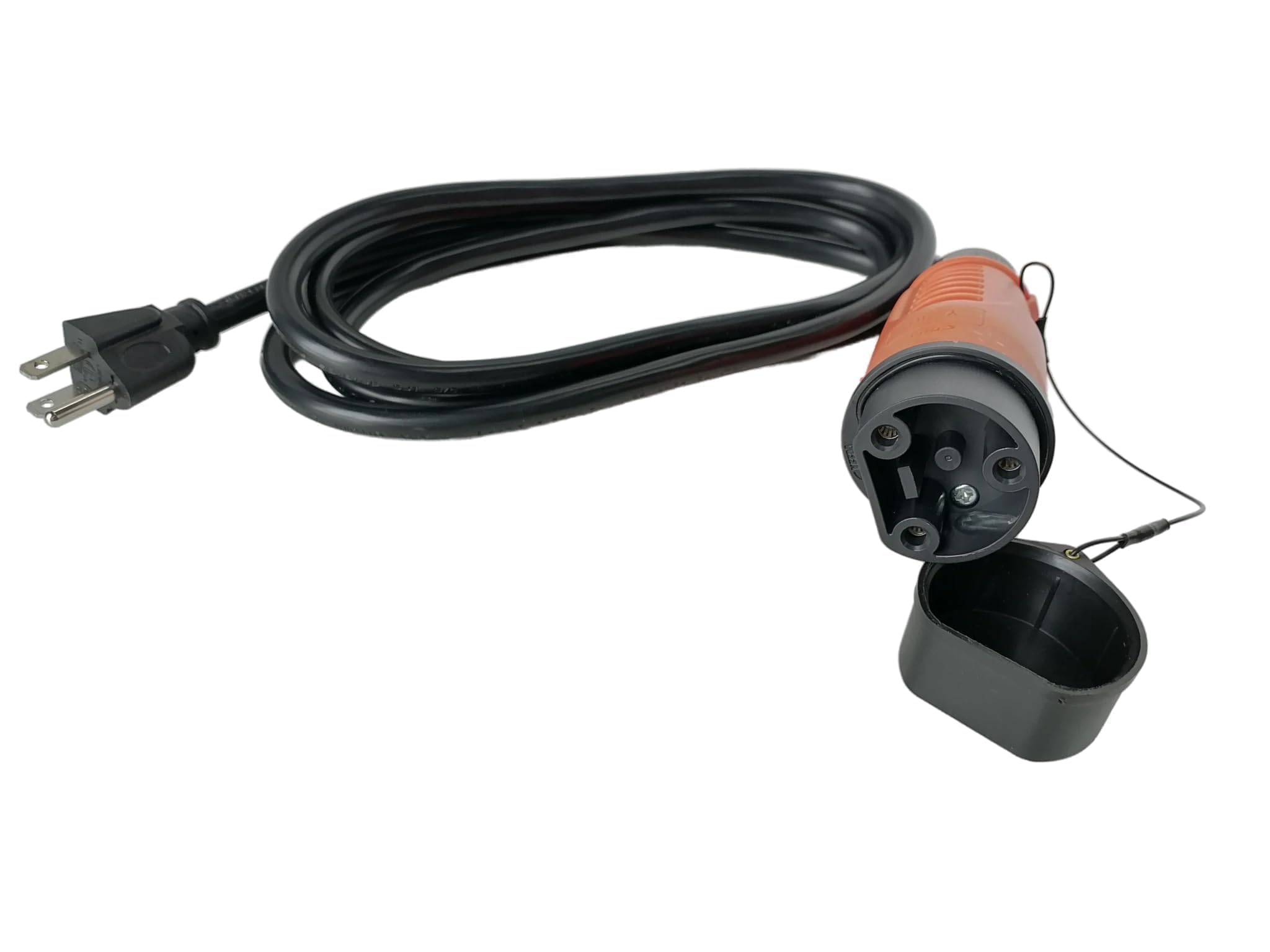 JOEEGO Y-30 Charging Power Cord Assembly Fits for Coleman DR48V and Kandi Kruiser 4P AGM Battery Golf Carts, ETL Listed (8.2ft)