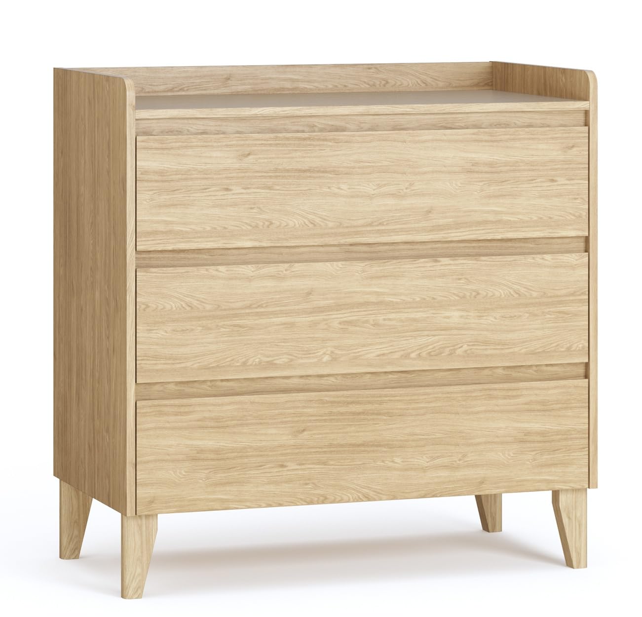 QMM Babyzimmer Kinderzimmer Maya komplett Set B Kleiderschrank Kommode Wickelaufsatz Bett