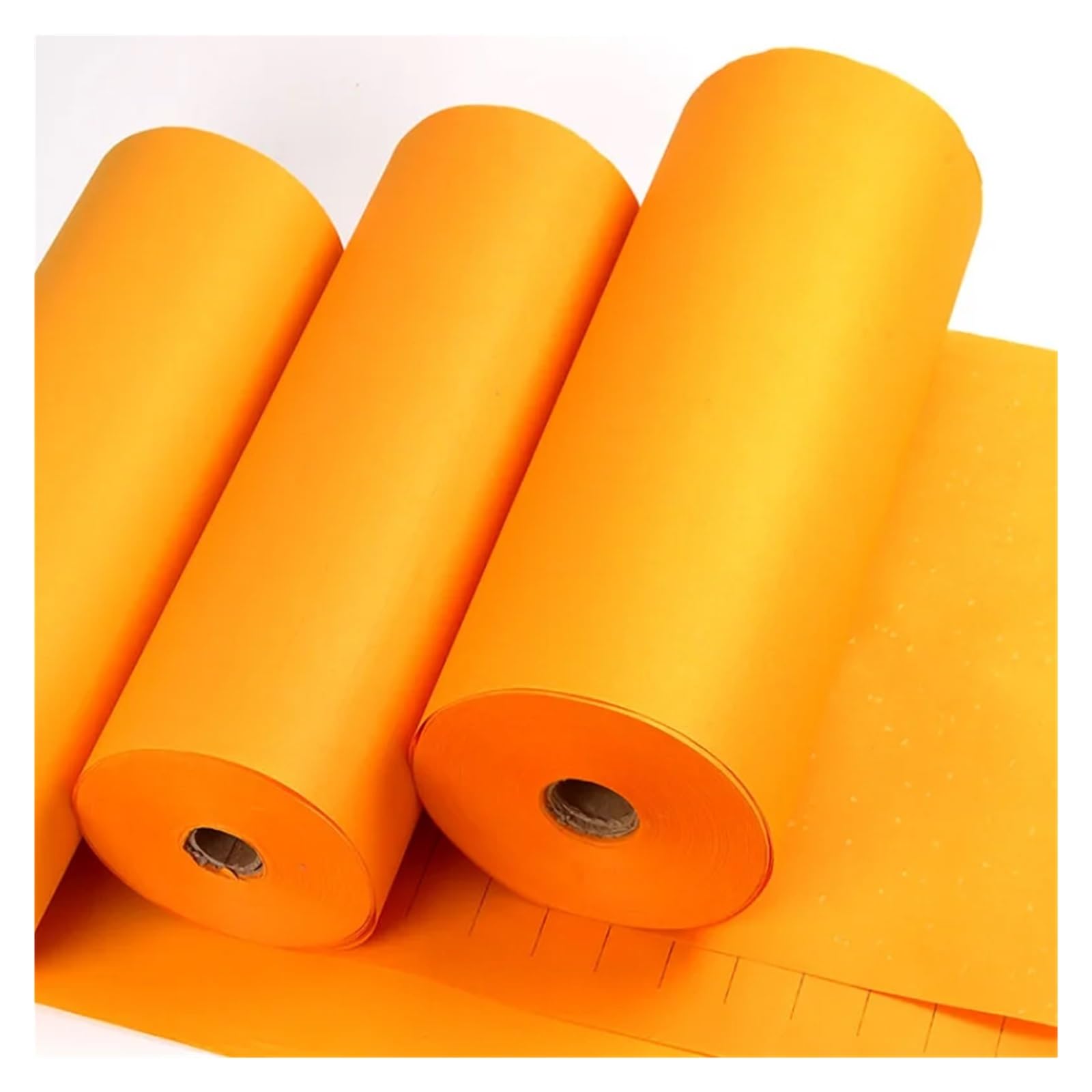 MIUYTRN Chiński półdojrzały papier ryżowy Złota folia Żółty papier Xuan Chińska kaligrafia Działający Regularny skrypt Pędzel Kopia Pismo Święte Papier cuicui(B gold foils,0.35x50m)