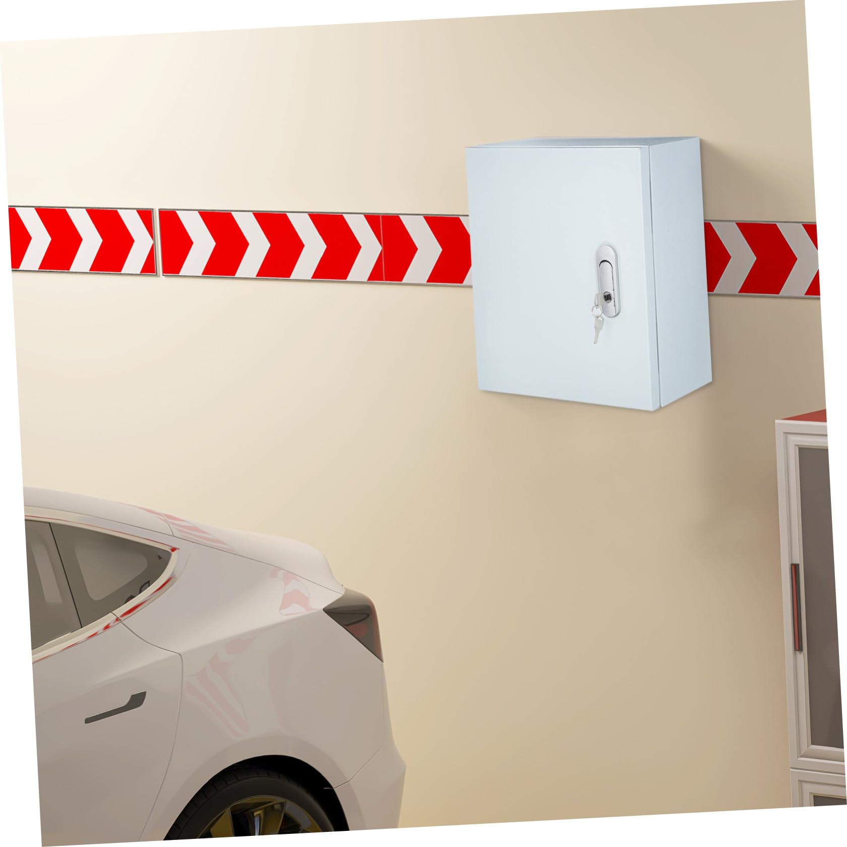 Wandmontierter Steuerkasten aus Edelstahl 304 für Elektroverteilungen