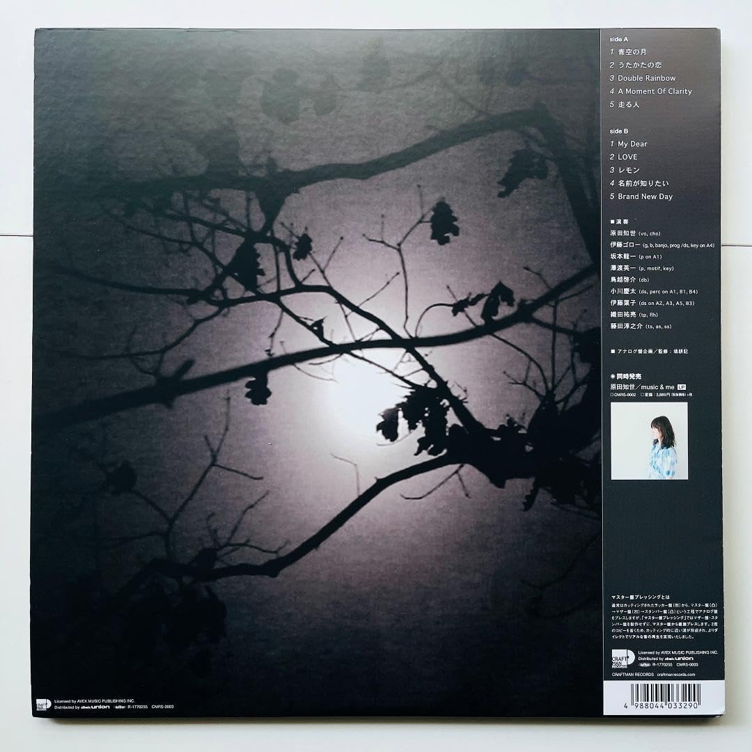 Amazon.co.jp: 35周年限定盤 レコード〔 原田知世 noon moon 〕坂本  