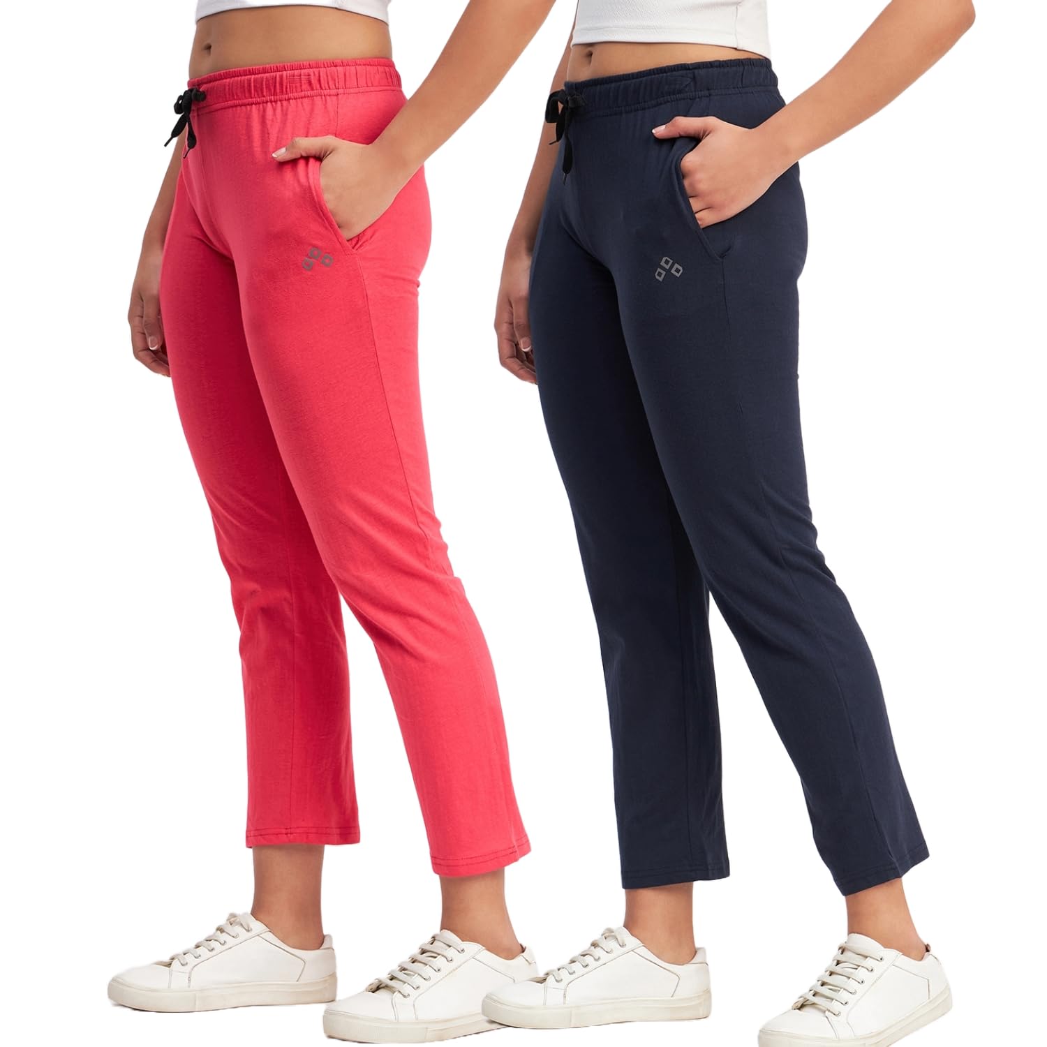 Cotton Pyjamas for Women and Girls Combo with Side Pockets|Pajama Lounge Wear Pants Pack of 2-picture-41