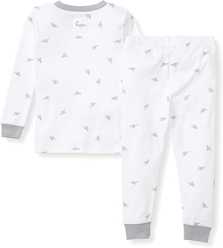 Miniatura 19 de Burt's Bees Baby - Conjunto de pijama de algodón de 2 piezas para bebés y niños, camiseta de manga larga y pantalón largo