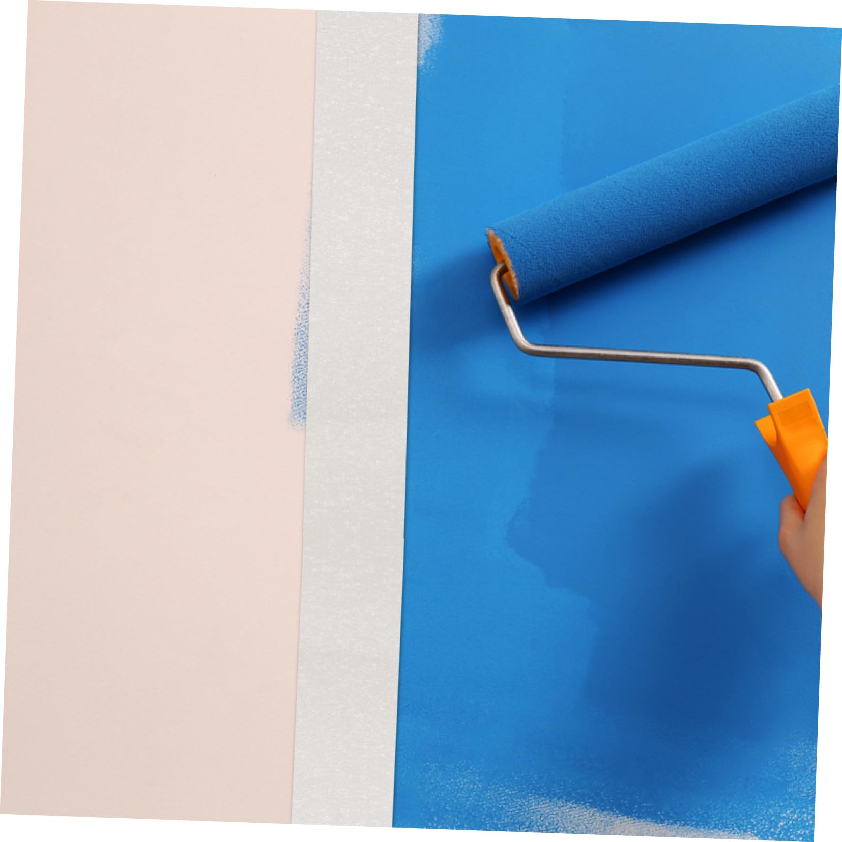 6 Rollos Cinta de Enmascarar de Color Claro Cinta Adhesiva para Pintar para Manualidades Pintura de Coches y Material de Oficina