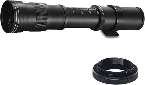 Miniatura 4 de Canon EOS Rebel SL3 Cámara DSLR con lente EF-S de 0.709-2.165 in F/4-5.6 STM zoom + lente súper teleobjetivo de 16.535-31.496 in + memoria de 64 GB,