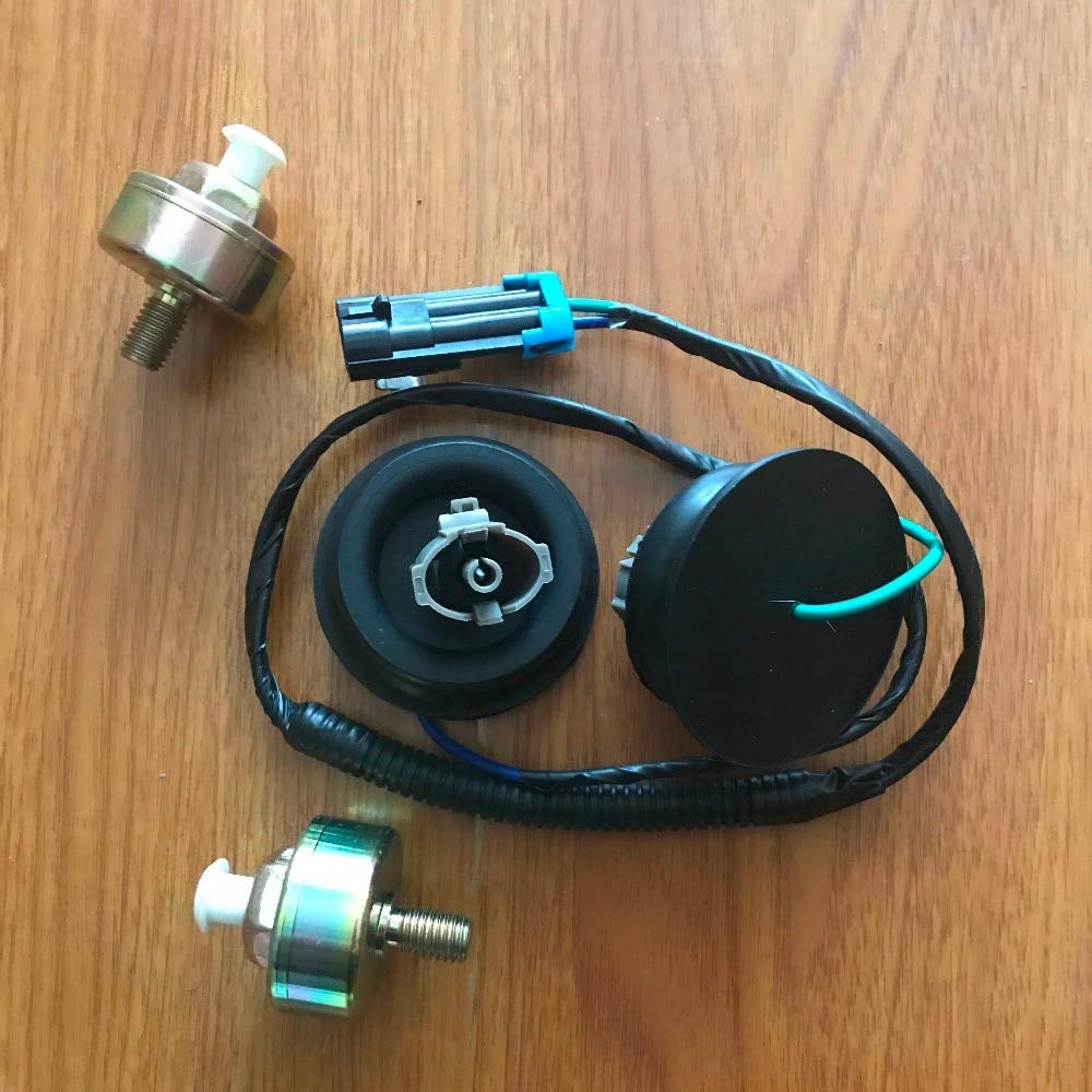 Valves & Parts Dual Knock SENSORS & Wire Harness for LS1 LQ9 LS6 6.0L 5.3L 4.8L 8.1L Hummer H2