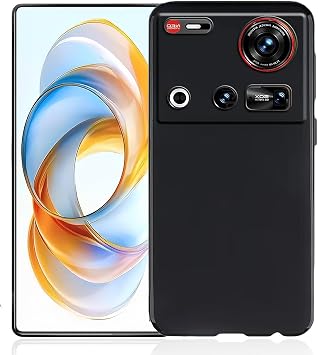 Nubia Z70 Ultra Case, Matte Black, Flexible TPU Material, Scratch Resistant, Anti-Fingerprint, Shock Absorption, Easy to Put on and Take Off, Nubia Z70 Ultra Cover, Full Protection, Lightweight, Thin