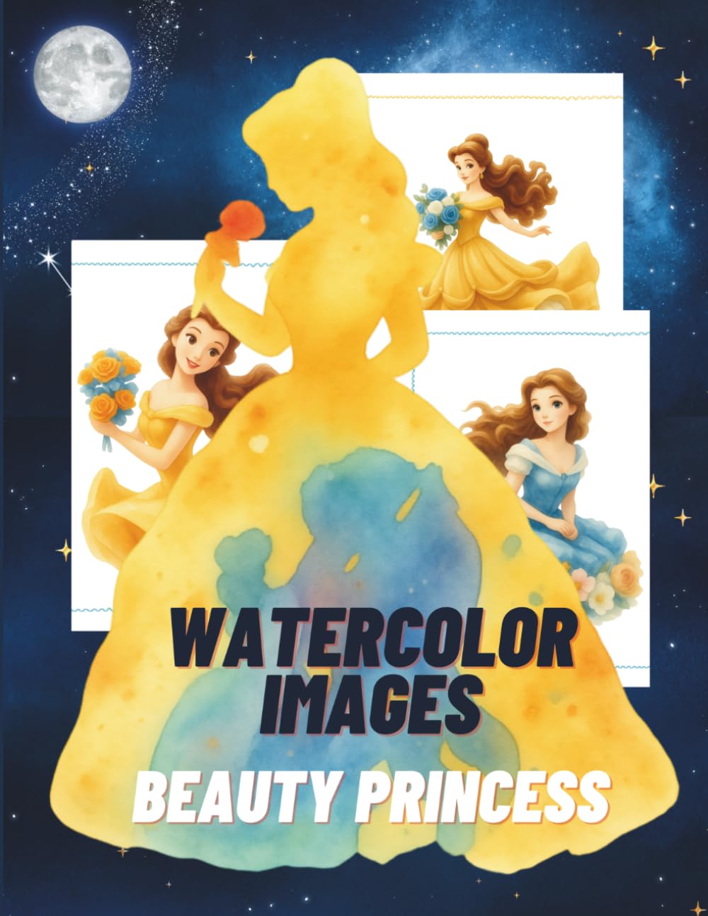 WATERCOLOR IMAGES: BEAUTY PRINCESS