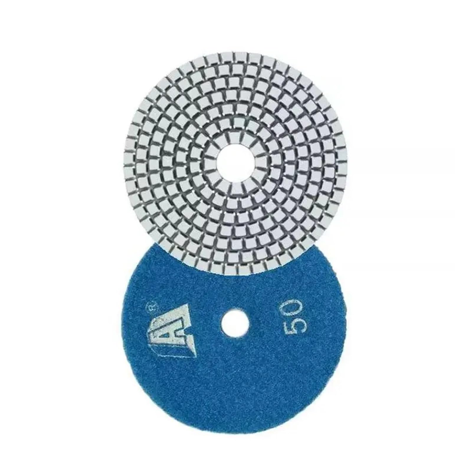 4 cale 100 mm nakładka polerska na mokro do żywicy granitowej tarcza polerska do marmuru elastyczna ściernica do podłóg betonowych(400_7PCS SAME_100MM 4INCH)