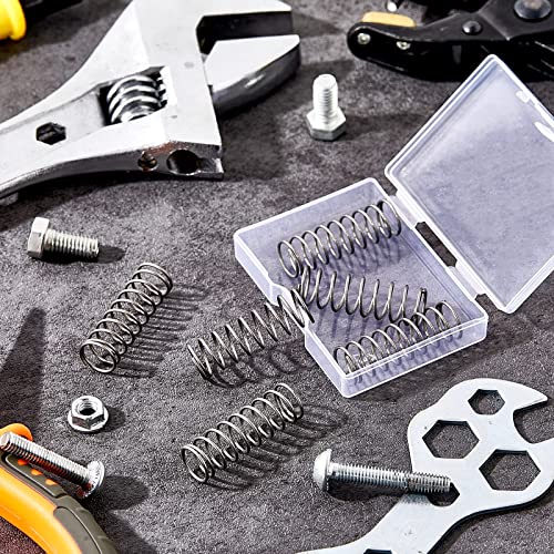 Sp 9706 Spring Mechanical Compression Spring Stainless Steel Extension Spring, 1/2-Inch By 1-1/2-Inch (12) #TOP3