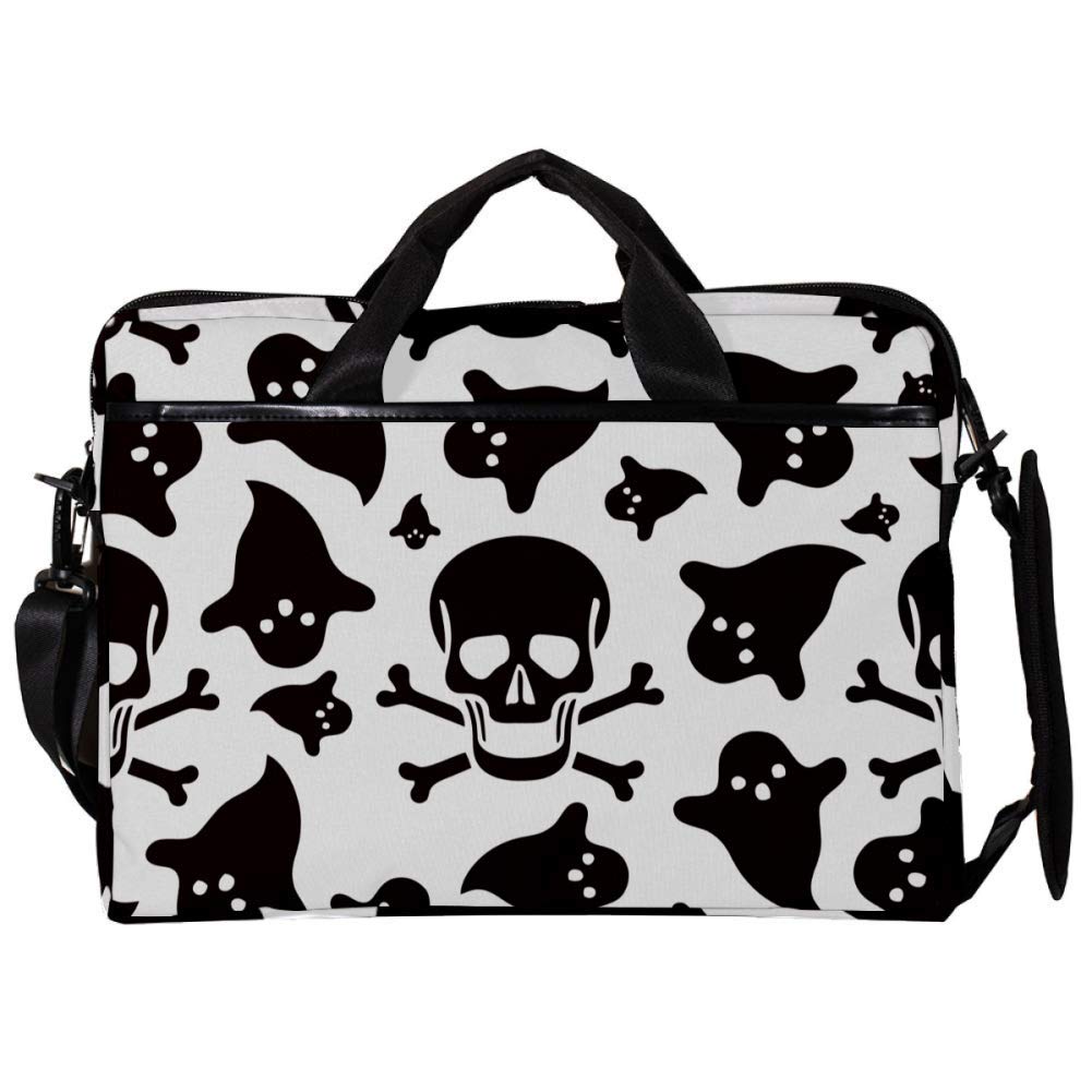 Bolso bandolera para ordenador portátil de 14 a 15.4 pulgadas con maletín de hombro acolchado 6