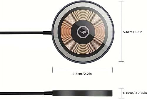 Miniatura 7 de Cargador magnético para iPhone 2025, cargador inalámbrico mejorado, almohadilla de carga rápida, cargador de teléfono inalámbrico para cargador