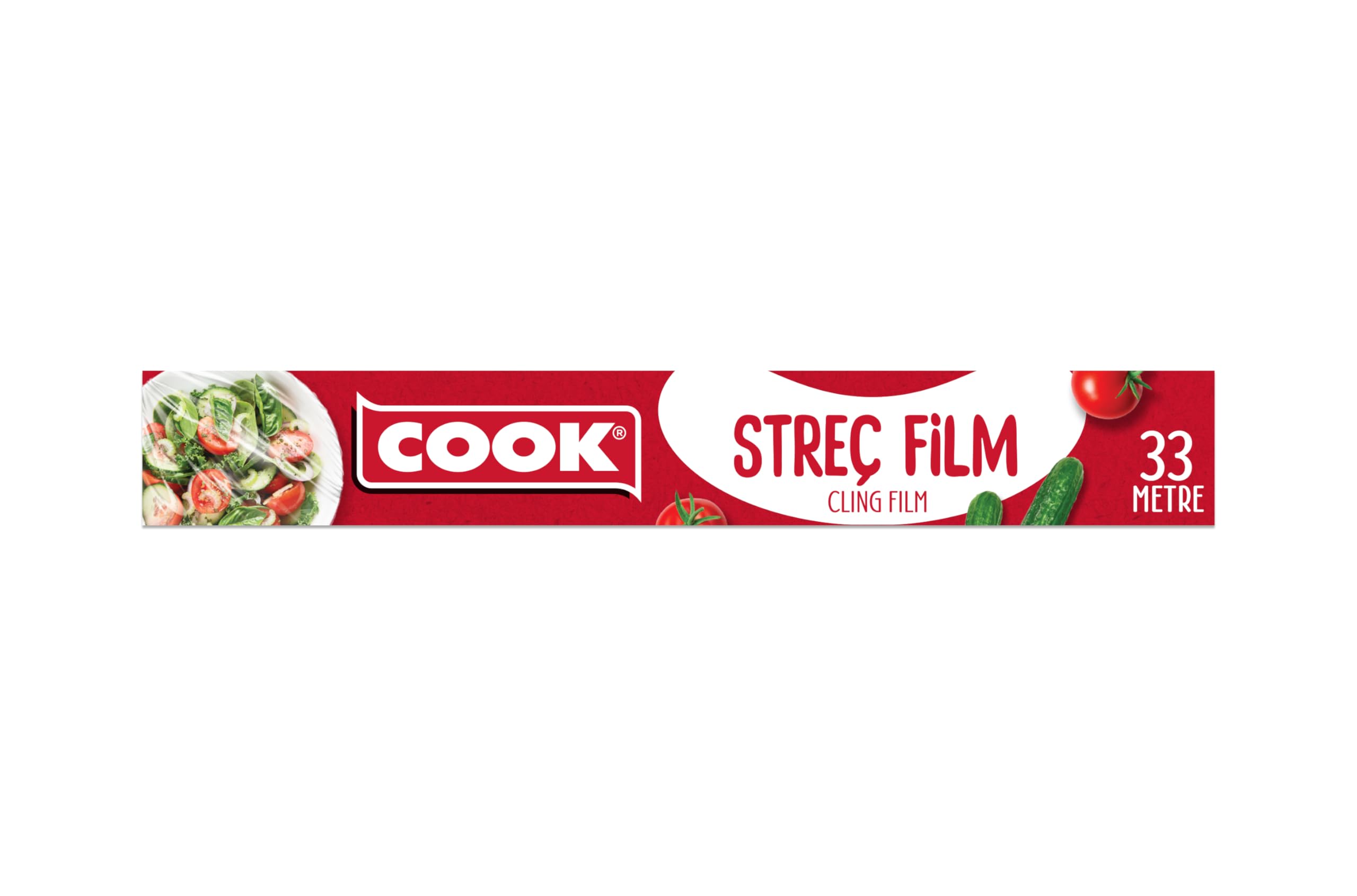Cook Streç Film, 30 cm x 33 m, Kutulu