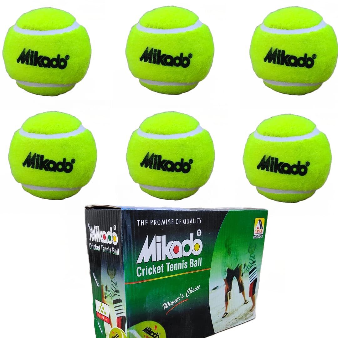 ACTIVEU Cricket Tennis Ball for Cricket Tournament, Street Match Cricket Ball Tennis for Lawn Cricket Soft Tennis Balls (6) (B0D37VFLZ1) Amazon Price History, Amazon Price Tracker