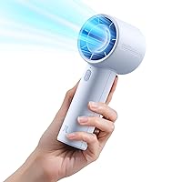 JISULIFE Ventilatore portatile, 4000 mAh
