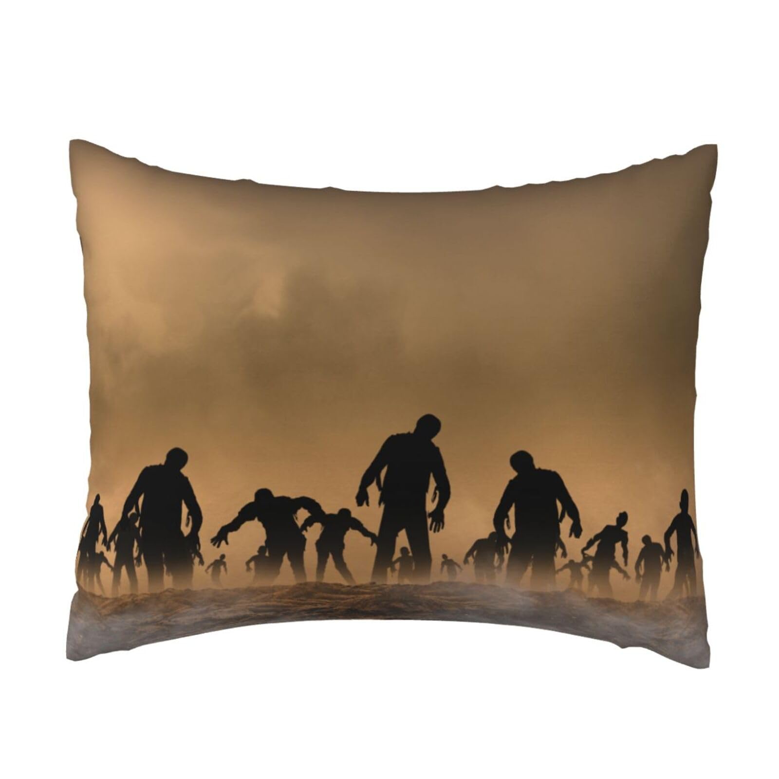 WSHFFILO Many Zombie printed Pillow Case 20x26in Decorative pillowcase Throw Pillow Cover