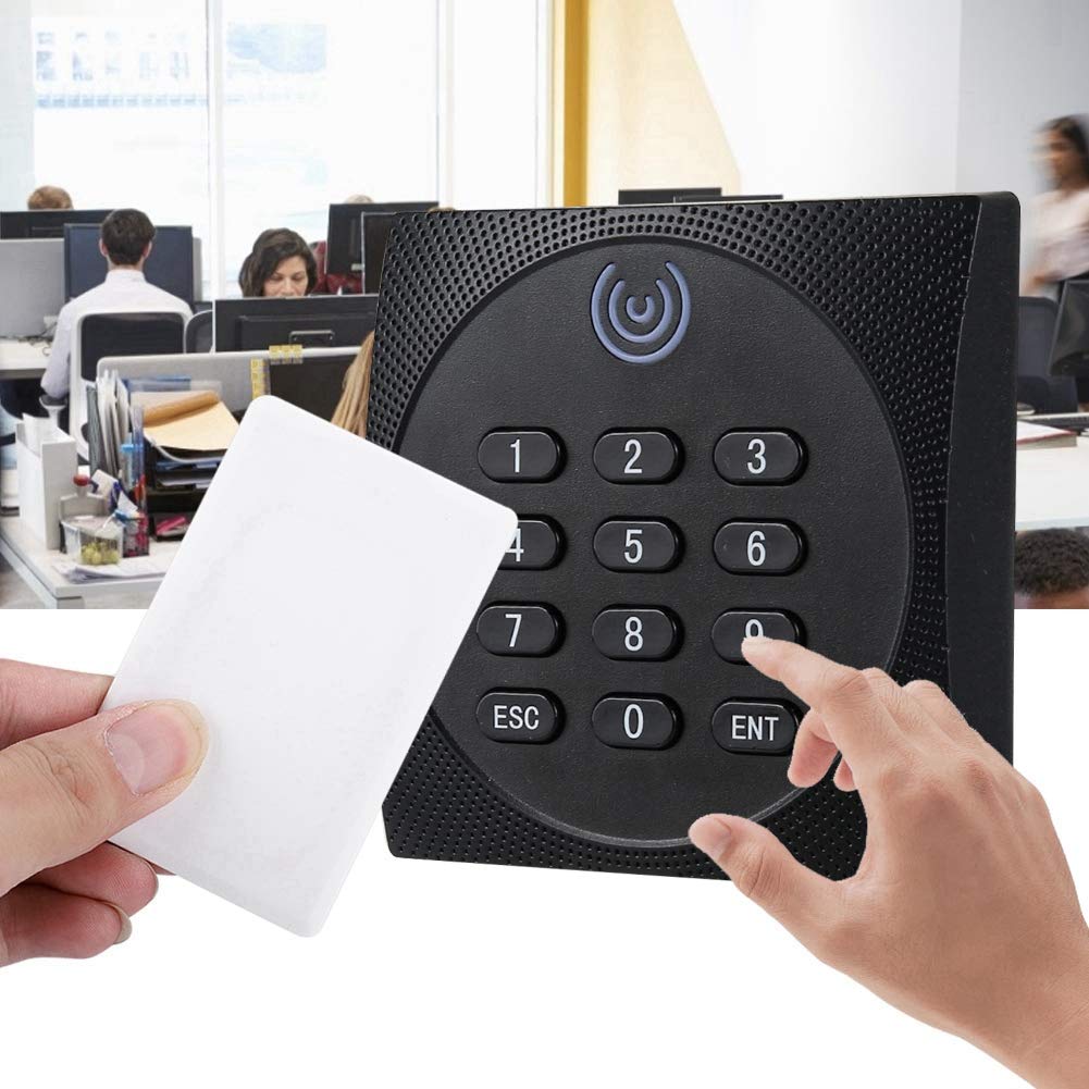 125 kHz WG26 RFID wasserdichtes Tastatur -Karten -Leser -Zugangskontrollsystem mit WIEGAND -Ausgang für den Innenraum Außenverwaltung.