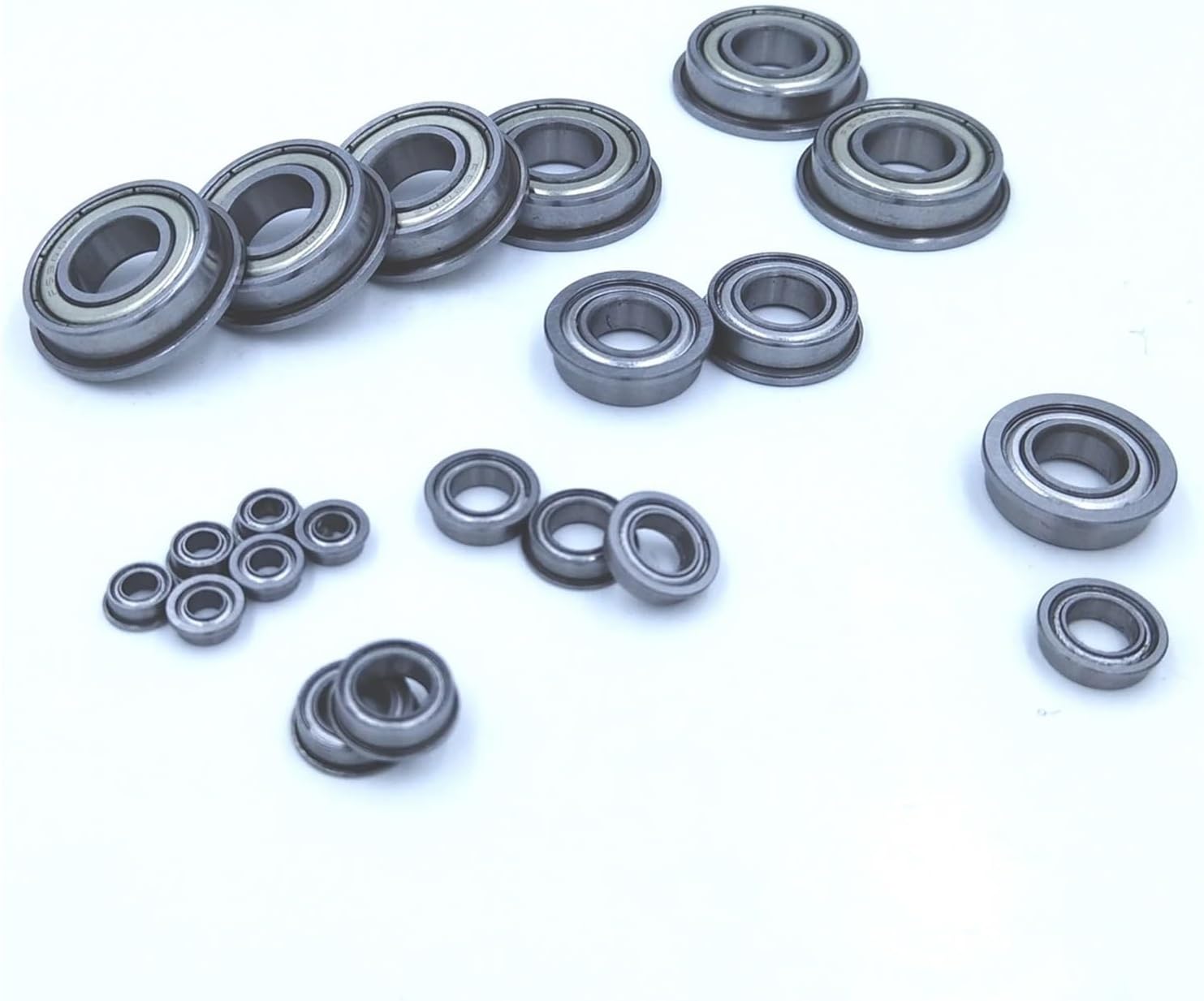 10個 1ロット F689 F689-ZZ F689ZZ F689-2Z F689Z zz z 2z F628/9ZZ フランジ付き