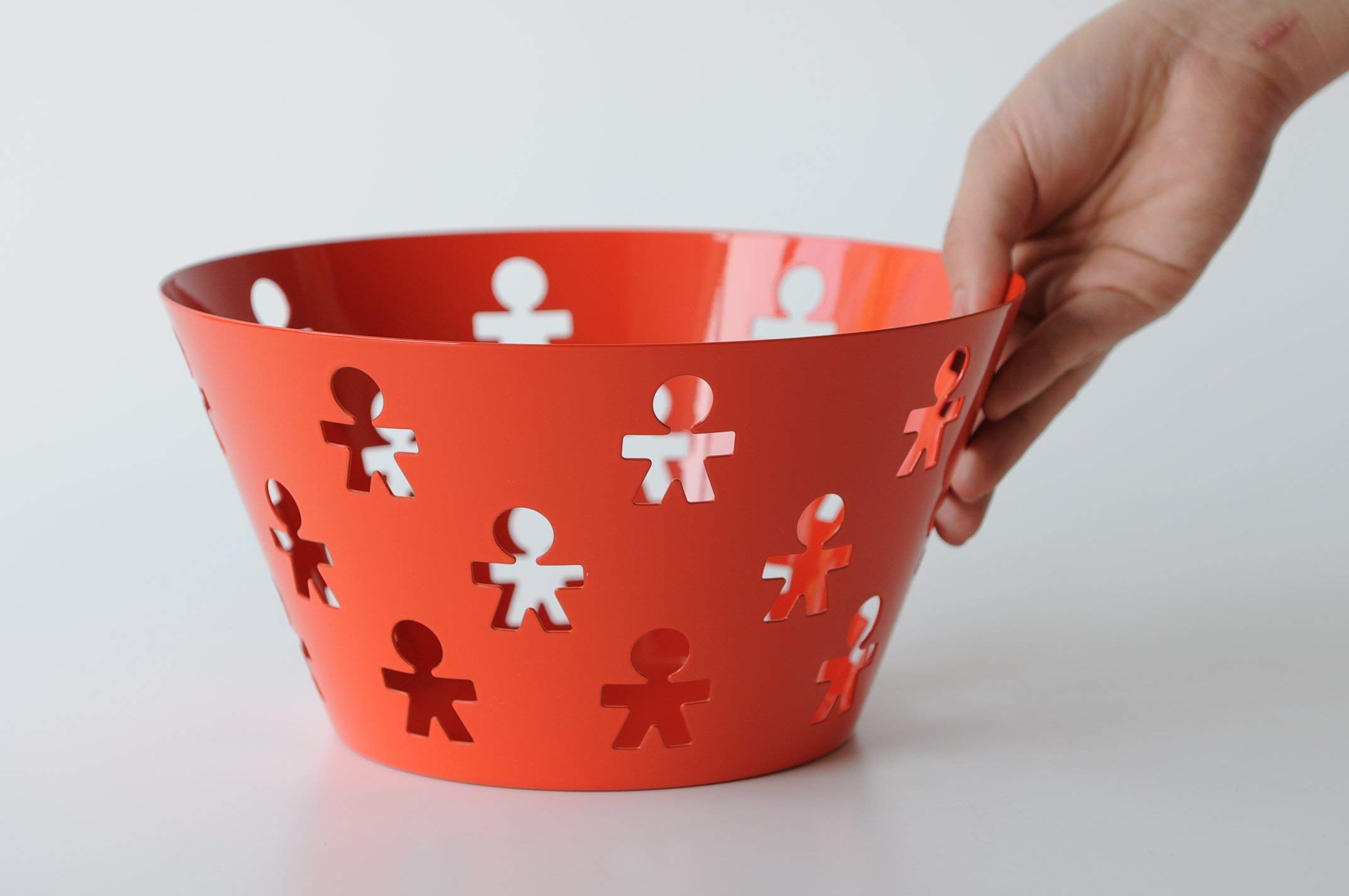 ALESSI GIROTONDO 　ペーパーバスケット 　ゴミ箱 　A450 アレッシイのペーパーバスケット - メルカリ