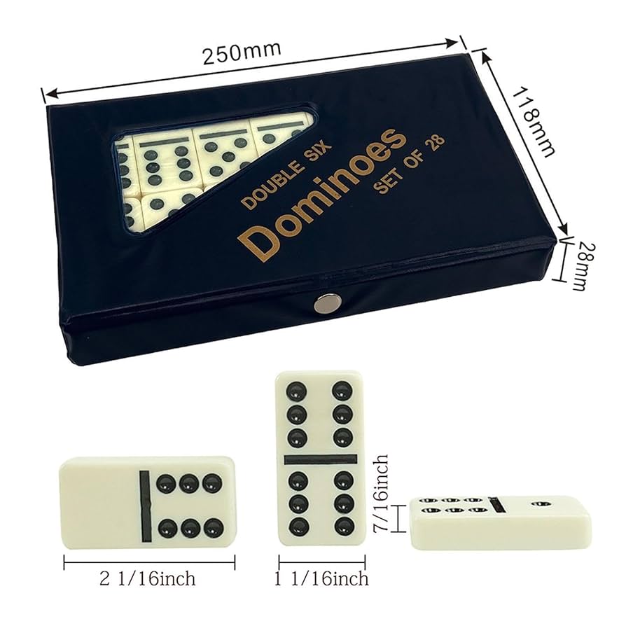 ボードゲーム（テーブルゲーム）色々　トランプ　ドミノ　ファイブダイズ　など Amazon | Freneci ドミノセット 28 ドミノ 数字 テーブルゲーム