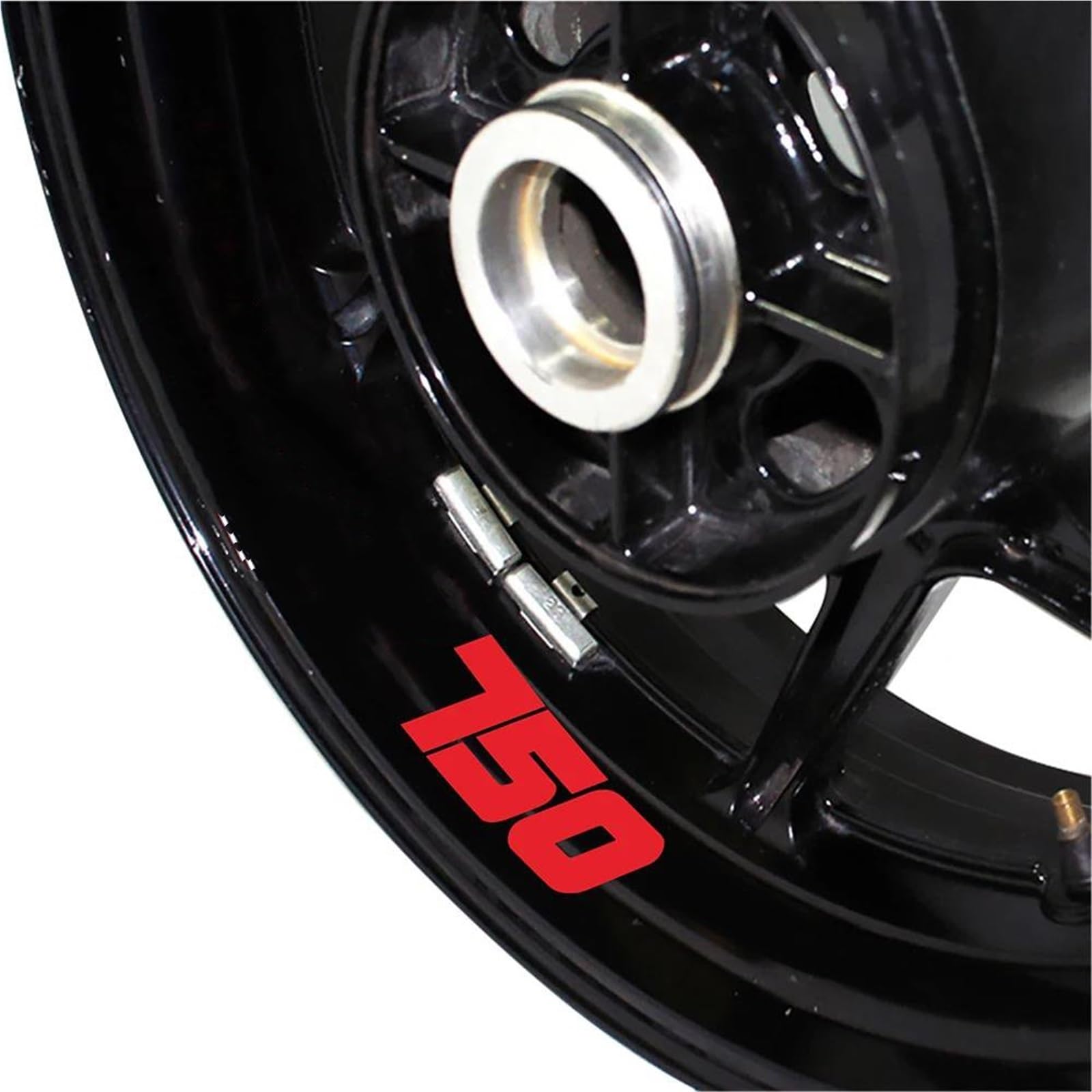 Motorcycle Reflective Wheel Stickers Rims Waterproof Decals for ZXR750