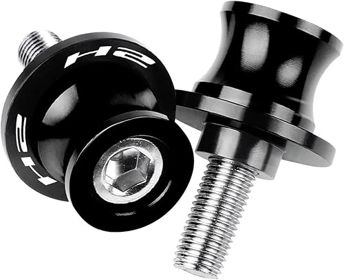 Bobina deslizante de brazo basculante trasero CNC para motocicleta, tornillo de fijación de soporte de 0.394 in para carretes de brazo oscilante