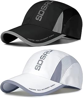 Sponsored You’re seeing this ad based on the product’s relevance to your search query.Learn more about this advertisement AYPOW Pack of 2 Unisex Quick Drying Baseball Cap, Fashionable Casual Breathable Mesh Sports Cap, Lightweight Foldable Outdoor Sports Cap, Baseball Cap, Sun Hat, Running Hat for Men and Women